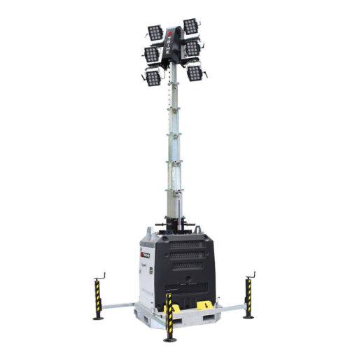 prozektoru-masts-led-x-light-6x150W-atverta-pozicija