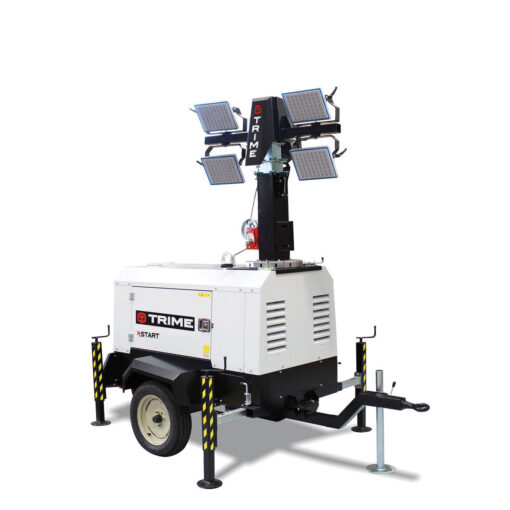 prozektoru-masts-led-x-start-4x150W-salikta-pozicija